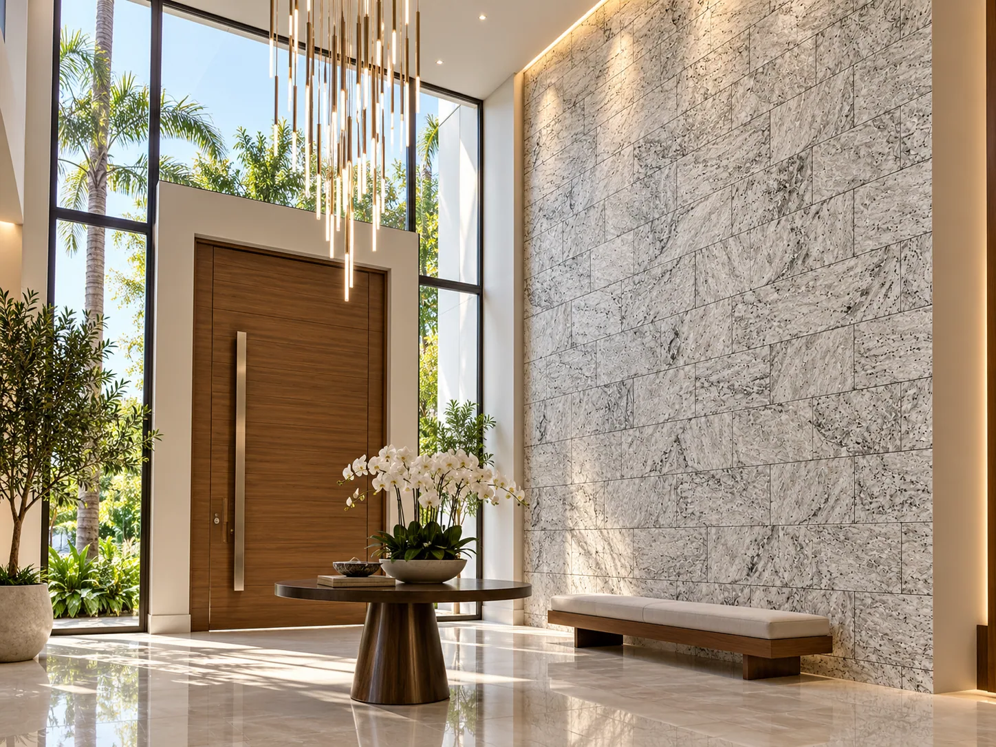 Hall de entrada com Ouro Branco – 23 x 11,5 cm — inspiração de aplicação