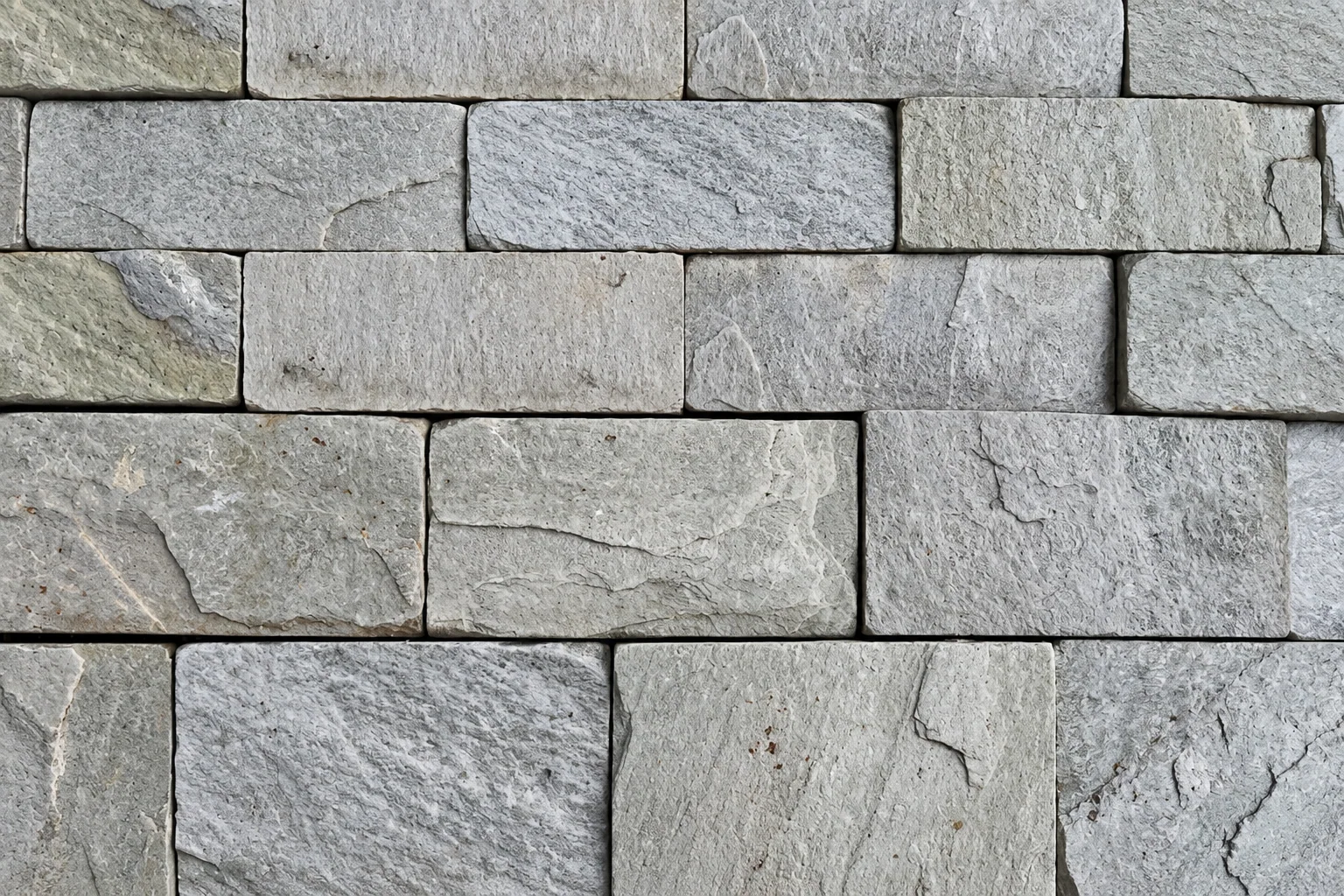 Quartzito Branco (20 x 10 cm) — pedra apresentada pela Grannick Pedras